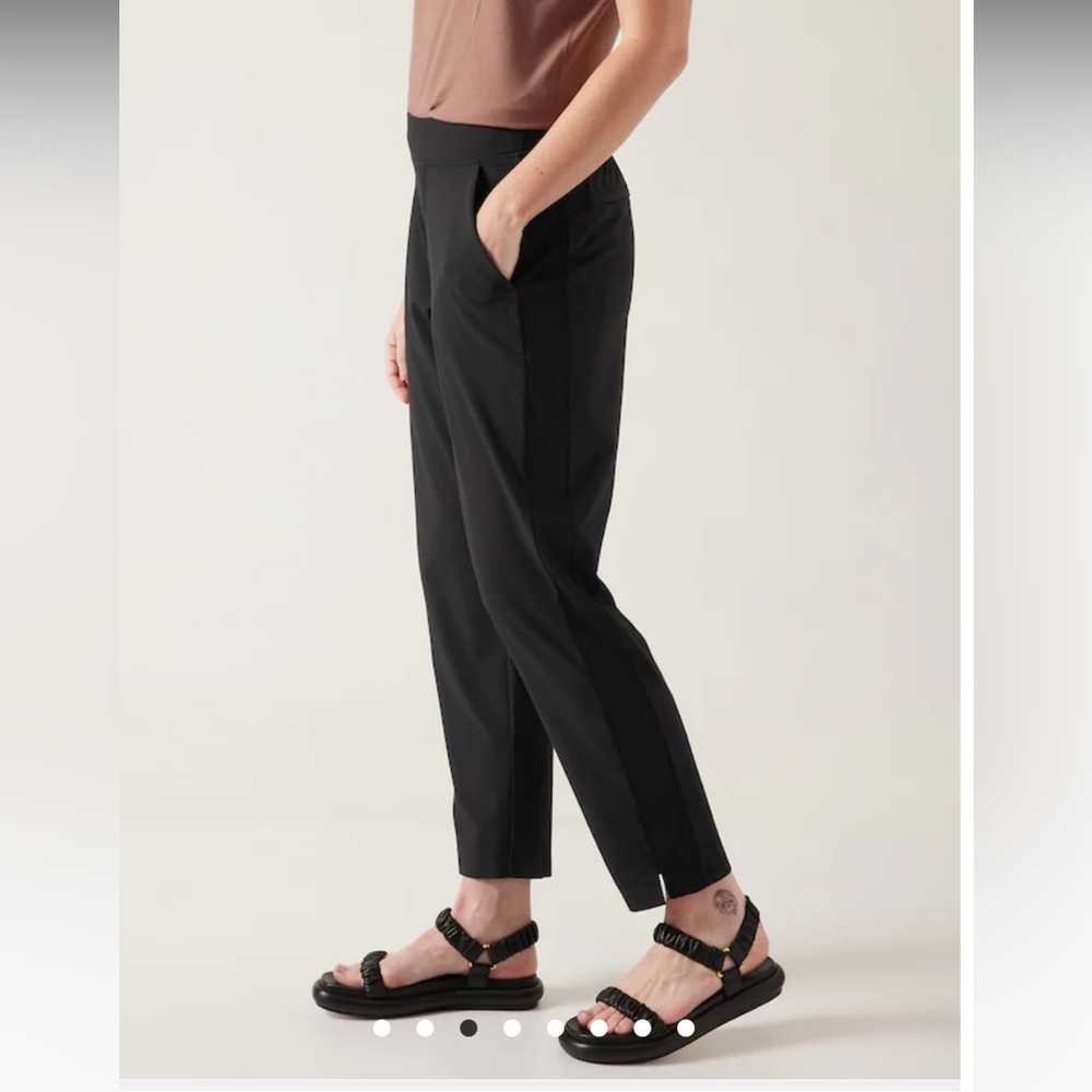 Athleta Brooklyn ankle pant black size 8